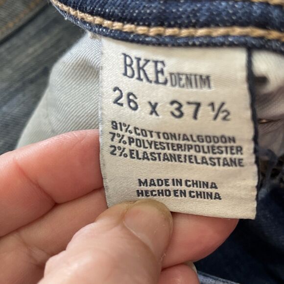 BKE Buckle Parker Universal Fit High Rise Bootcut Womens 26x37 1/2 Tall Long - Picture 7 of 8